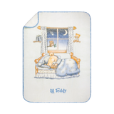 Lil Teddy Twinkle Twinkle Lil Bear Blueberry Biscuit Blanket