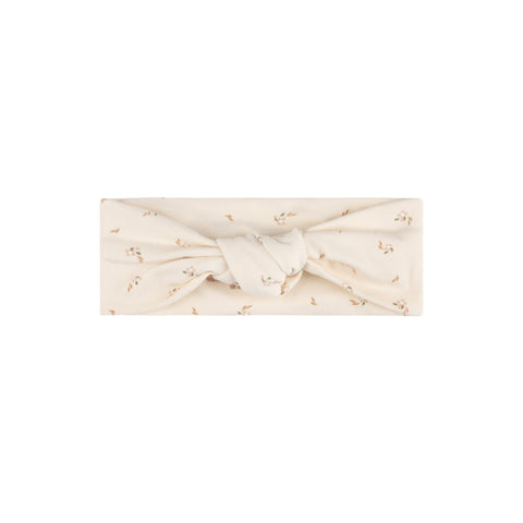 Ely's & Co Ivory Floral Printed Headband