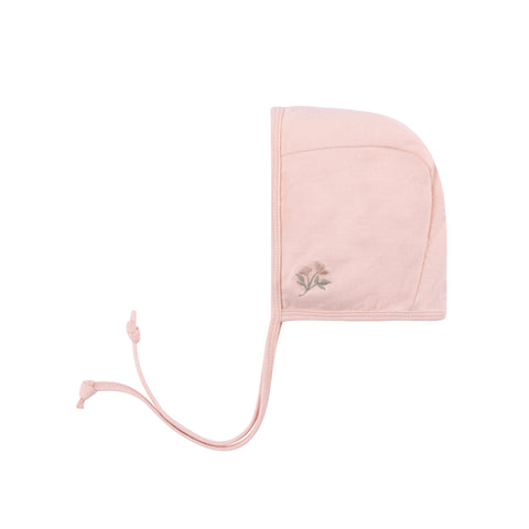 Ely's & Co Pink Embroidered Collar Bonnet