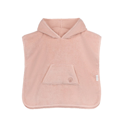 Ely's & Co Pink Terry Poncho