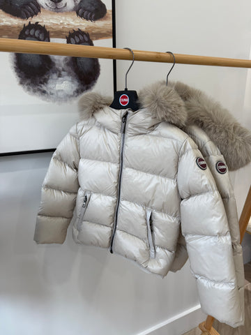 Colmar Quilted Synthetic Fur Edge Hooded Jacket 3406E-2yo-16