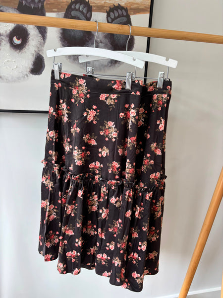 Petite Amalie Vintage Roses Skirt