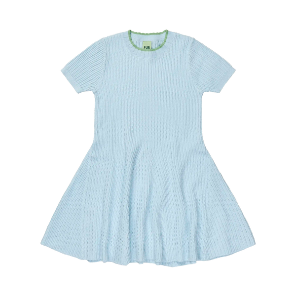 FUB Light Blue Knit Dress