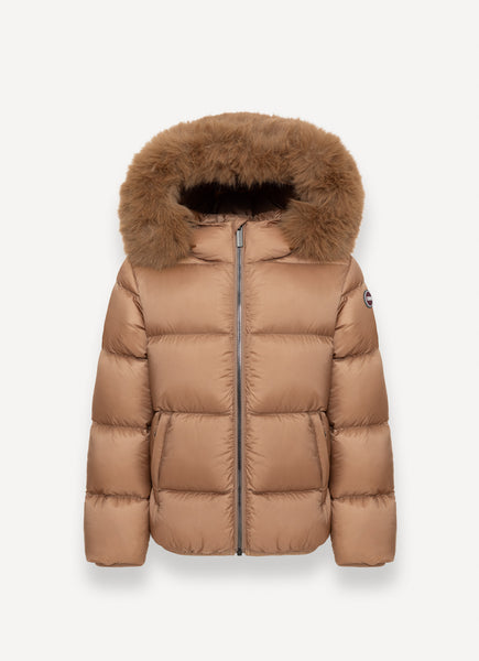 Colmar Marrakech Synthetic Fur Edge Detachable Hooded Jacket