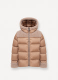 Colmar Marrakech Sheepskin Quilted Down Hooded Jacket