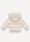 Colmar Baby Nude Synthetic Edge Detachable Hooded Jacket