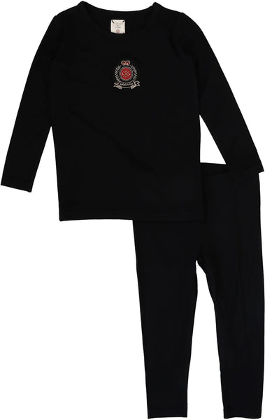 Lil Legs Analogie Black Classic Lounge Set