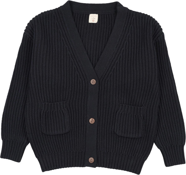 Lil Legs Analogie Navy Grandpa Cardigan