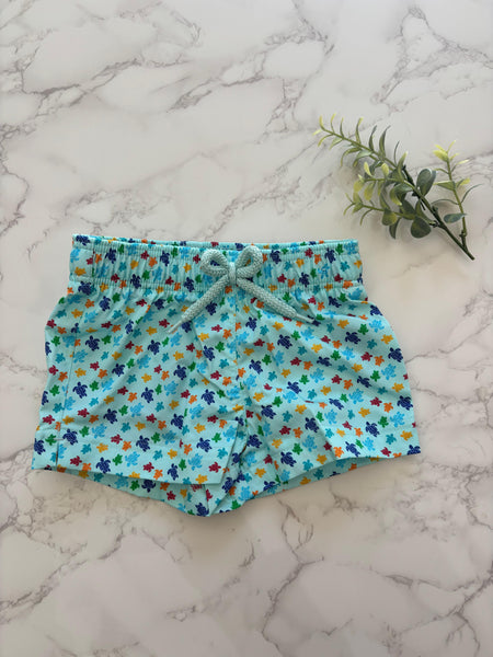 Vilebrequin Baby Pacific Mini Turtles All Over Swimsuit