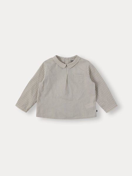 Bene Bene Beige Andy Stripe Shirt