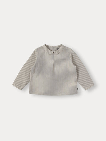 Bene Bene Beige Andy Stripe Shirt