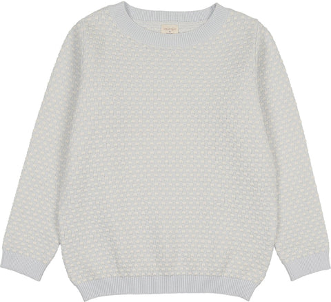 Lil Legs Analogie Clear Blue Long Sleeve Crewneck Sweater DKLSW-CBLU