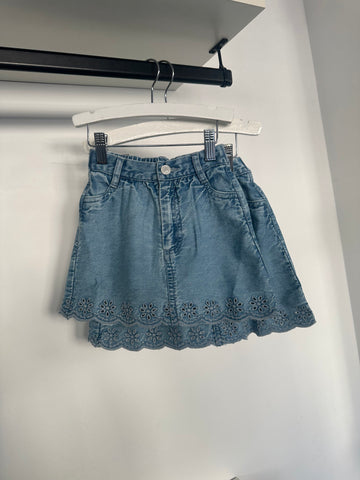 The New Society Mid Blue Denim Niobe Special Skirt