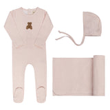 Ely's & Co Pink Gingham Teddy Take Me Home Set