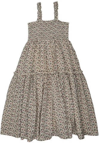 Lil Legs Analogie Multi Botanical Smocked Maxi Jumper SMXJ-MLT