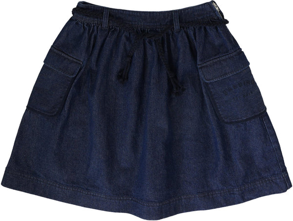 Lil Legs Blue Denim Day Skirt