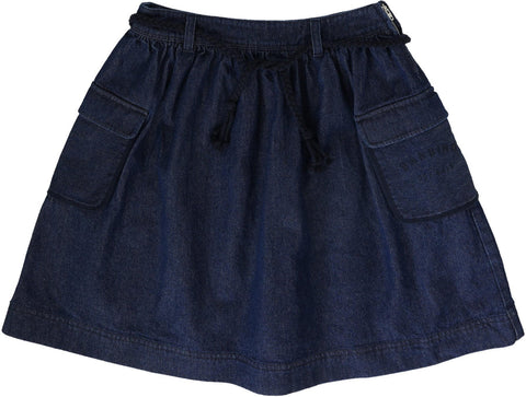 Lil Legs Blue Denim Day Skirt
