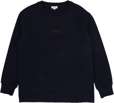 Lil Legs Navy Denim Day Boys Tee