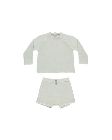 Quincy Mae Mint Summer Knit Set