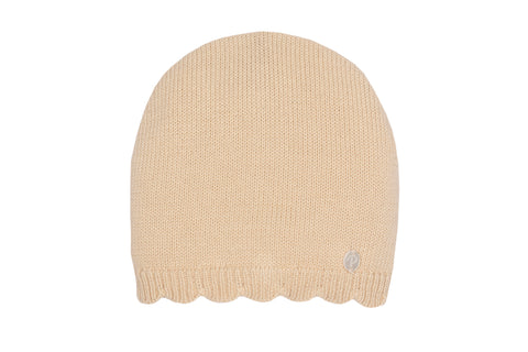 Patachou Beige Knit Hat