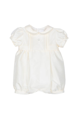 Patachou Ivory Collared Baby Romper