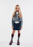 Twinset Grey Med Short Knit Vest