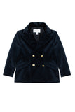 Patachou Navy Velvet Blazer