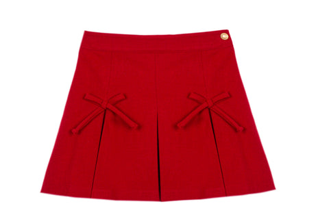 Patachou Red Bows Skirt