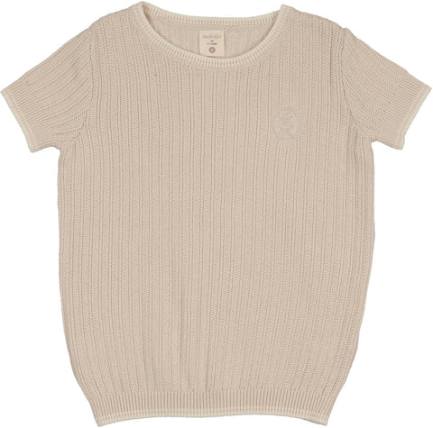 Lil Legs Analogie Wheat Knit Crewneck Sweater SKCSW-WHEA