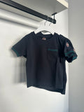 Colmar Navy/Teal Stripe Short Sleeve Pocket T-shirt