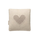 Domani Home Mini Toss Grey Heart Pillow