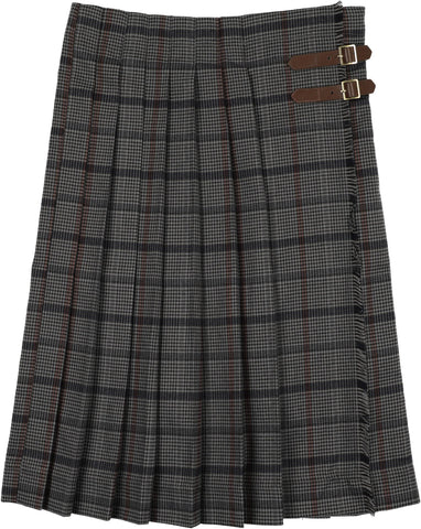 Lil Legs Analogie Antique Plaid Big Girl Kilt Skirt
