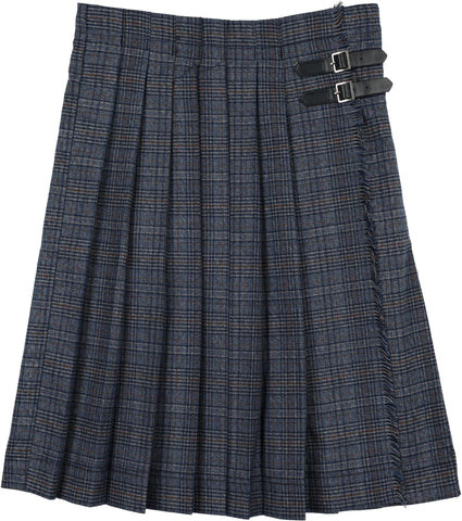 Lil Legs Analogie Multi Plaid Big Girl Kilt Skirt