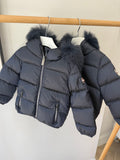 Colmar Baby Navy Blue Synthetic Edge Detachable Hooded Jacket 34000070E-2YO-68