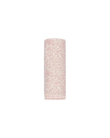 Quincy Mae Ivory Pink Blossom Swaddle