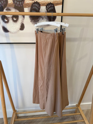 Birnham on the Sea Tan Teen A-line Skirt