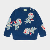 Fub Baby Deep Indigo Jacquard Set