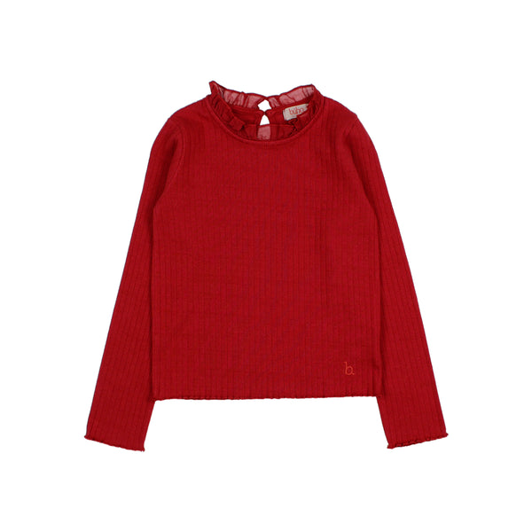 Buho Cherry Ruffle T-shirt