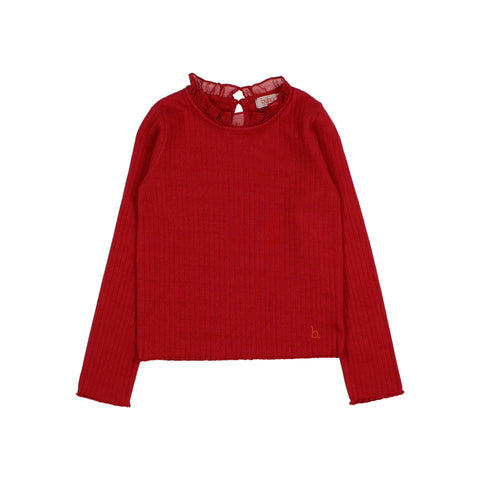 Buho Cherry Ruffle T-shirt