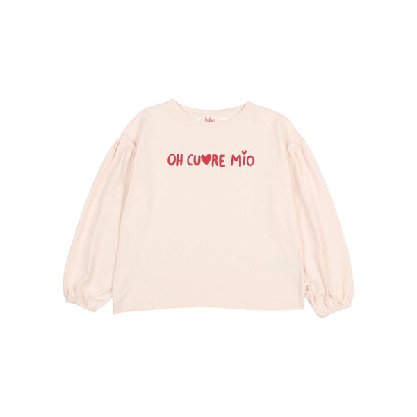 Buho Cream Pink Cuore T-shirt