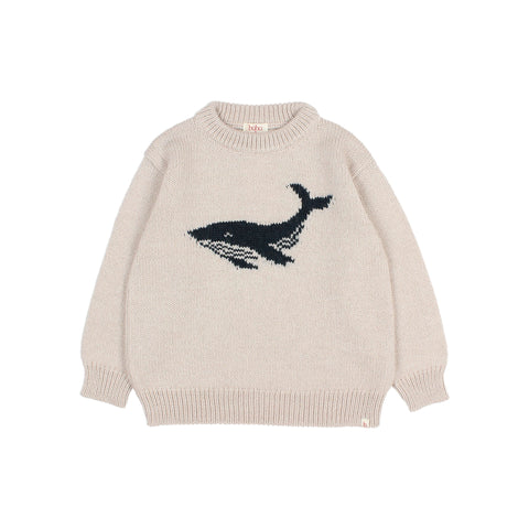 Buho Natural Whale Sweater