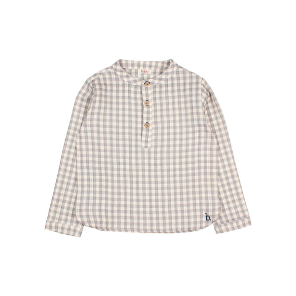 Buho Grey Vichy Shirt