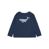 Buho Navy Whale T-shirt