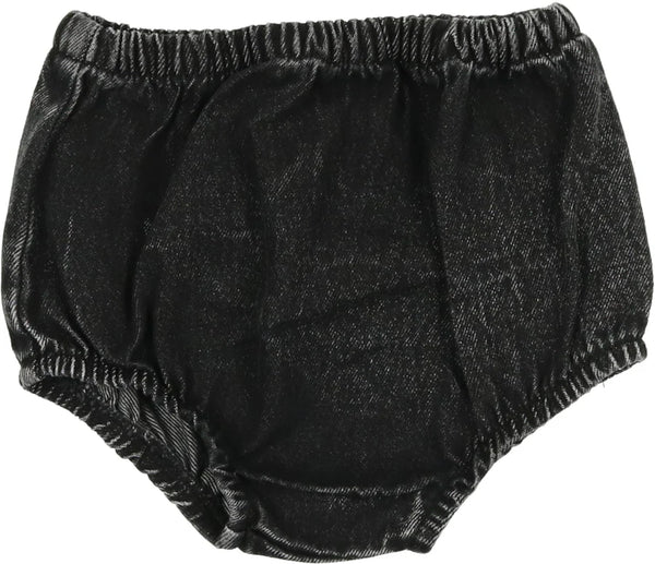 Lil Legs Black Wash Basic Bloomers