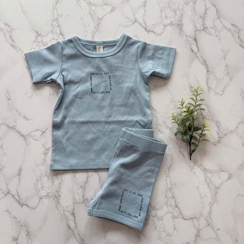 Bonjoy Cloud Blue Cest La Vie SS Lounge Set