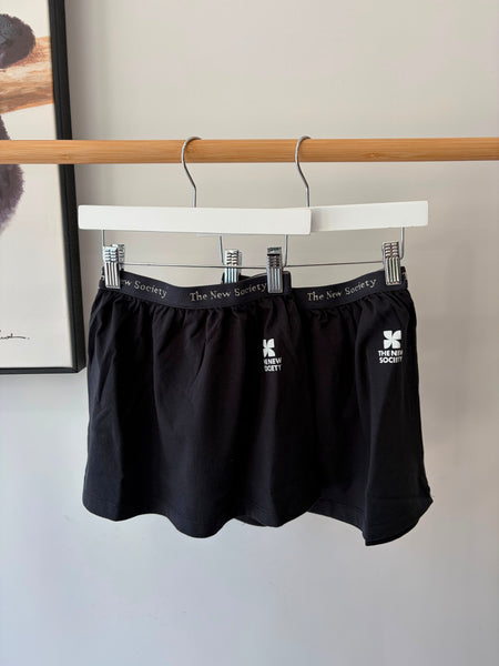 The New Society Forged Iron Logo Skirt