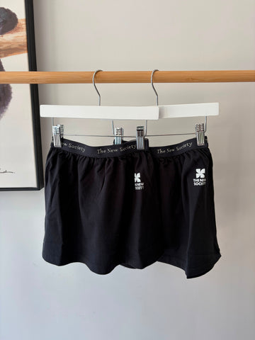 The New Society Forged Iron Logo Skirt