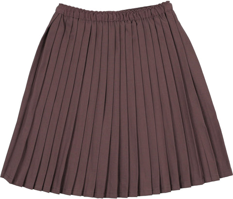 Lil Legs Analogie Vintage Purple Knife Pleated Skirt