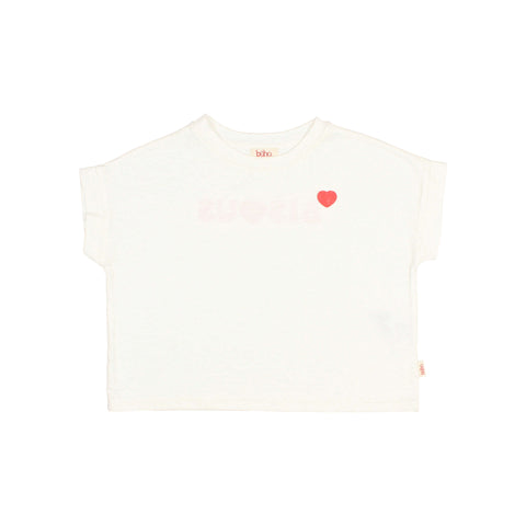 Buho White Bisous T-shirt