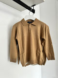 Manuell Frank Classic Camel Knit Polo